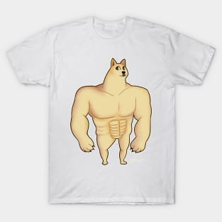 Muscle Doge Meme T-Shirt